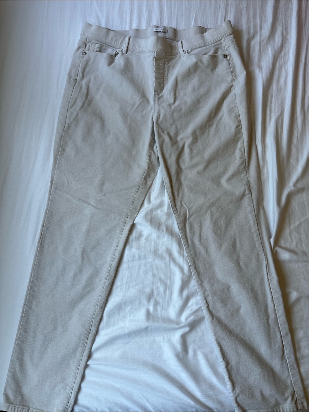 J.Jill Beige Casual Pants - Comfortable Everyday Trousers
